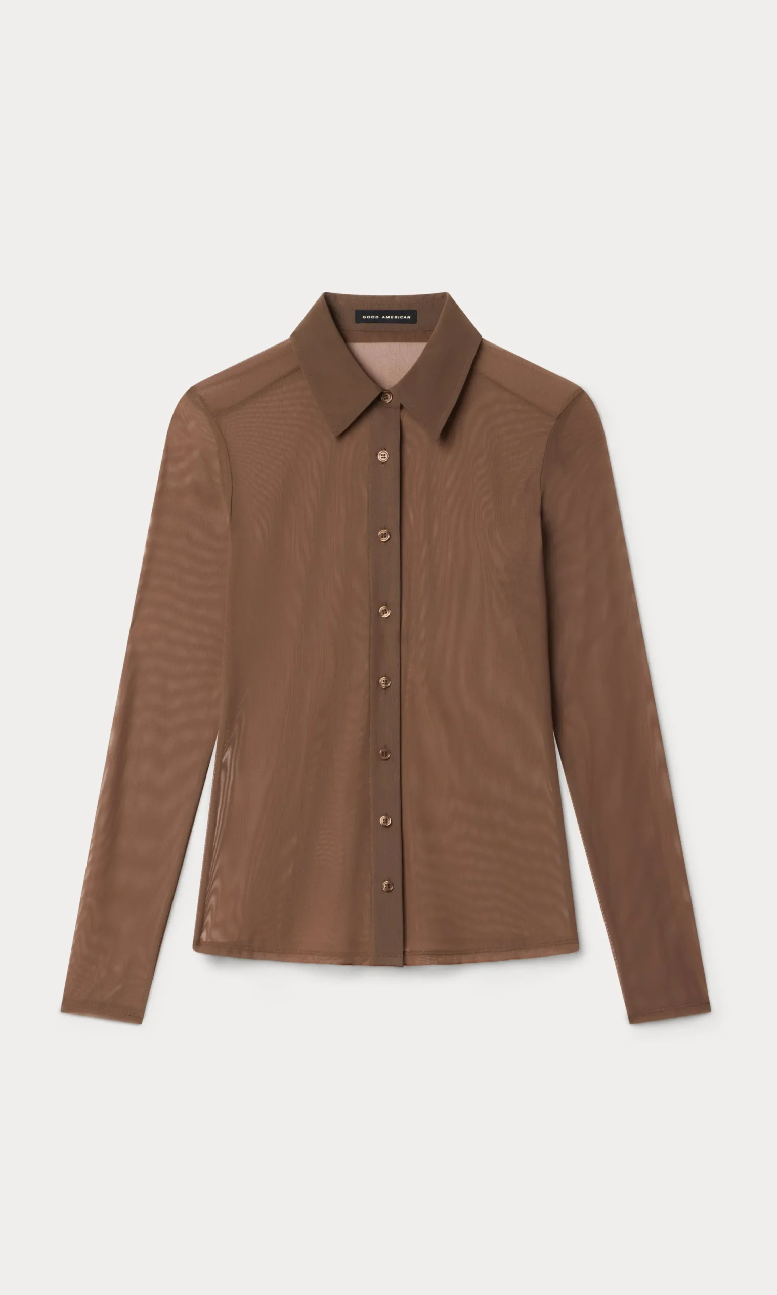 mesh button up top