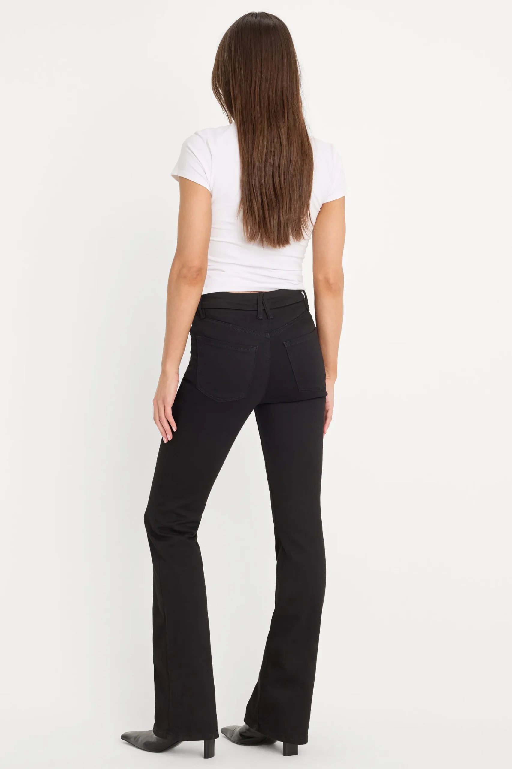 never fade good classic slim bootcut jeans