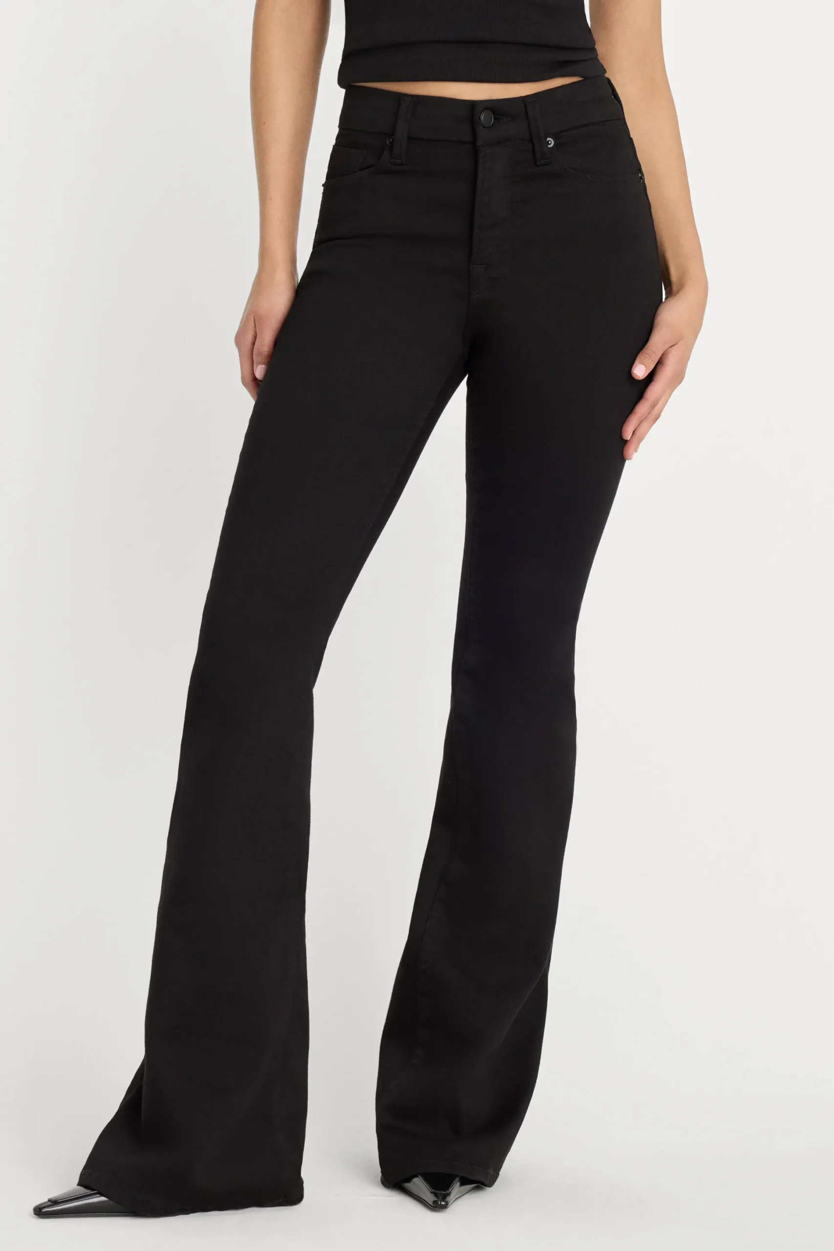 never fade good legs flare jeans