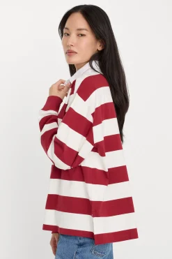 oversized rugby tee