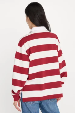 oversized rugby tee