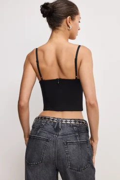 ponte embellished top