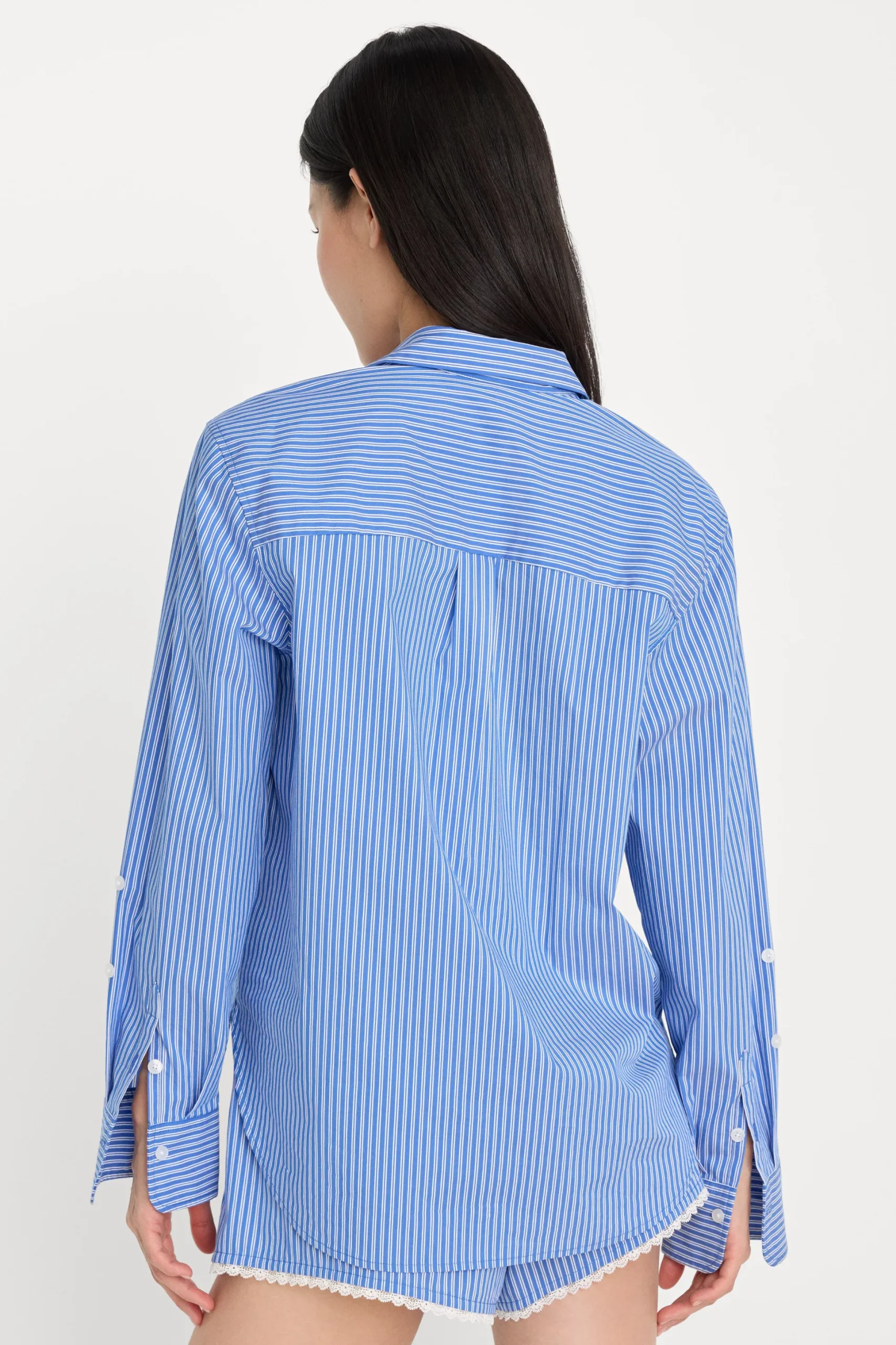 poplin classic boxy shirt
