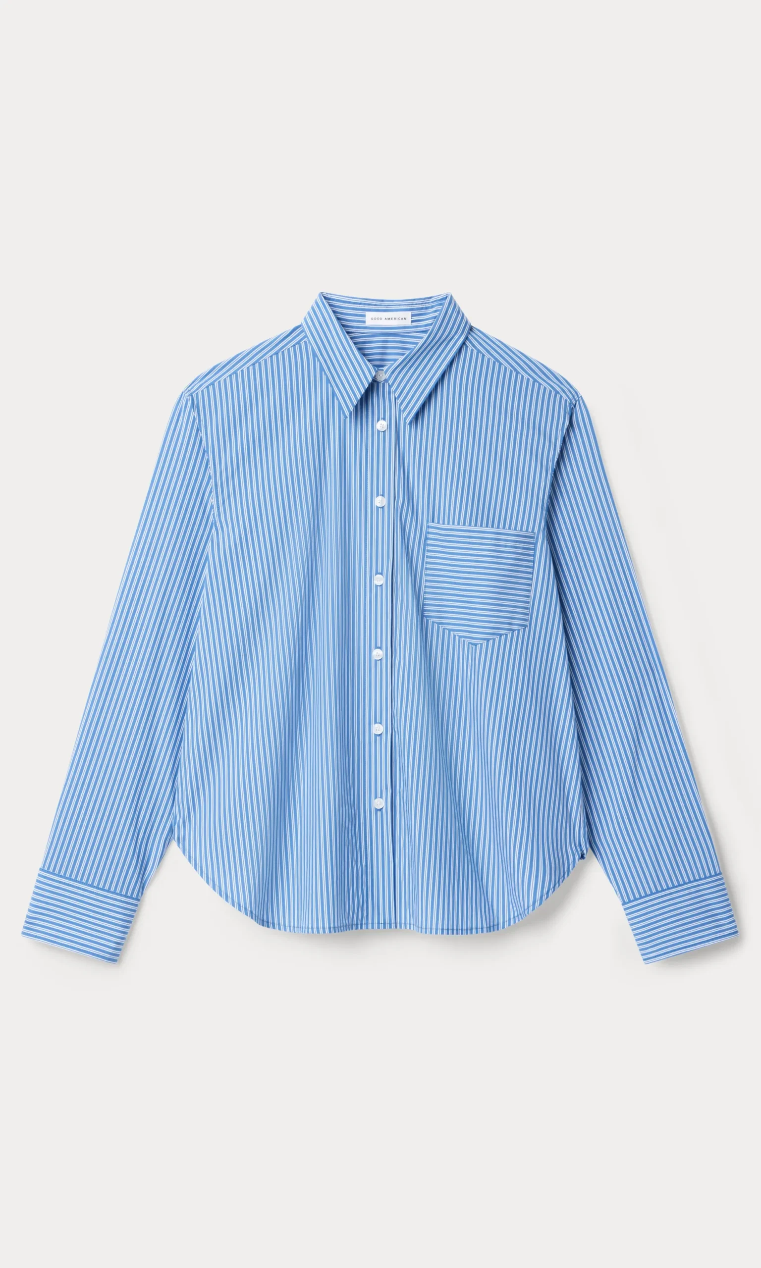 poplin classic boxy shirt