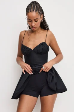 poplin mini dress