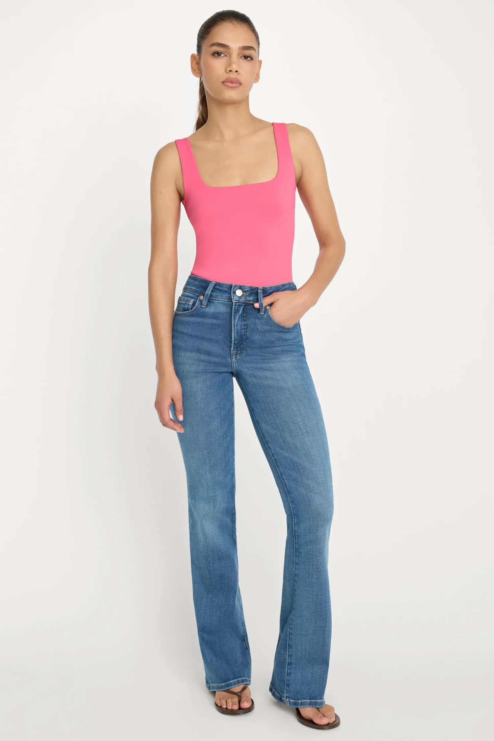 sculpting modern tank bodysuit