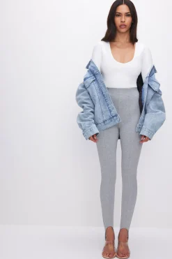 sculpting scoop neck bodysuit