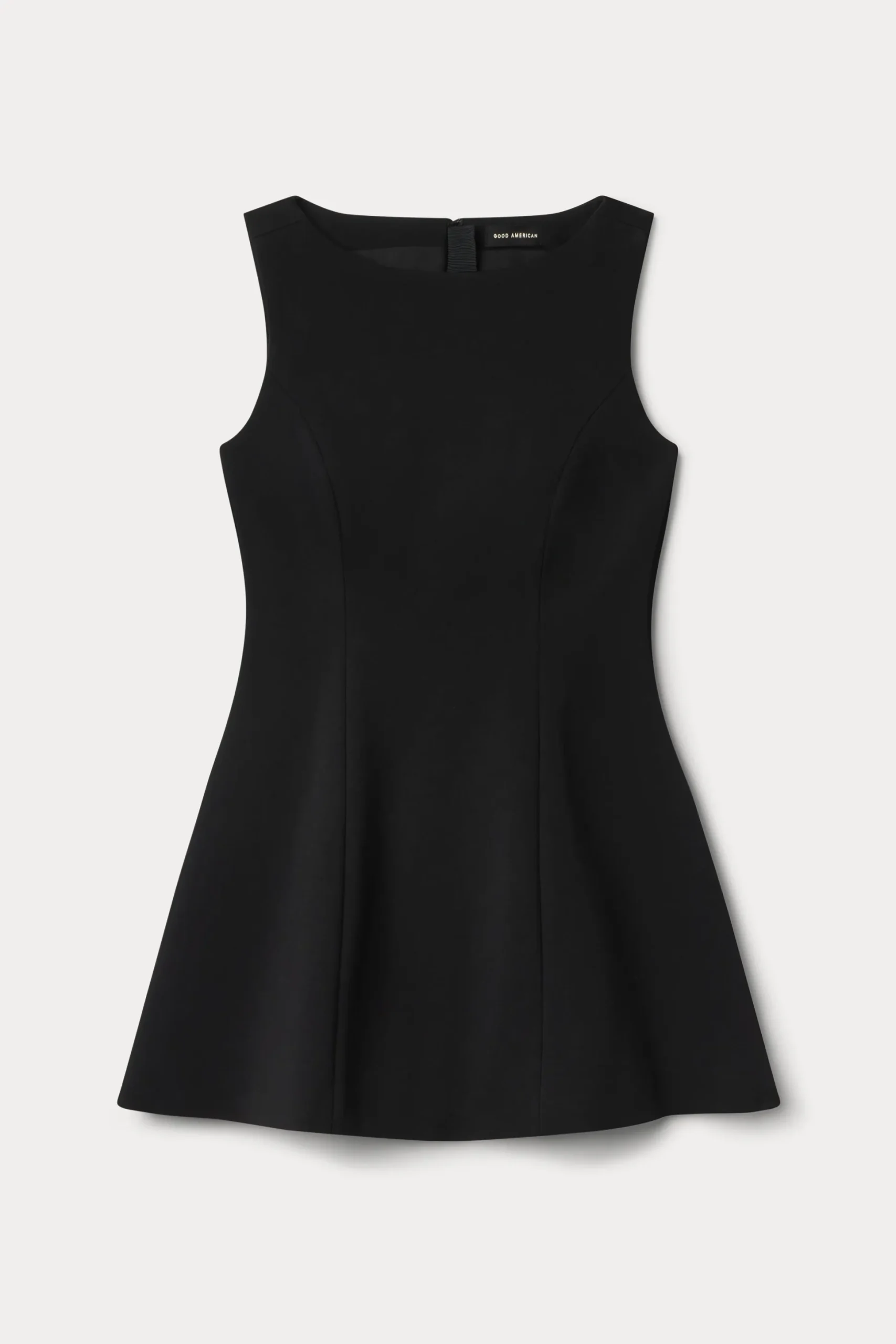 soft stretch ponte mini dress