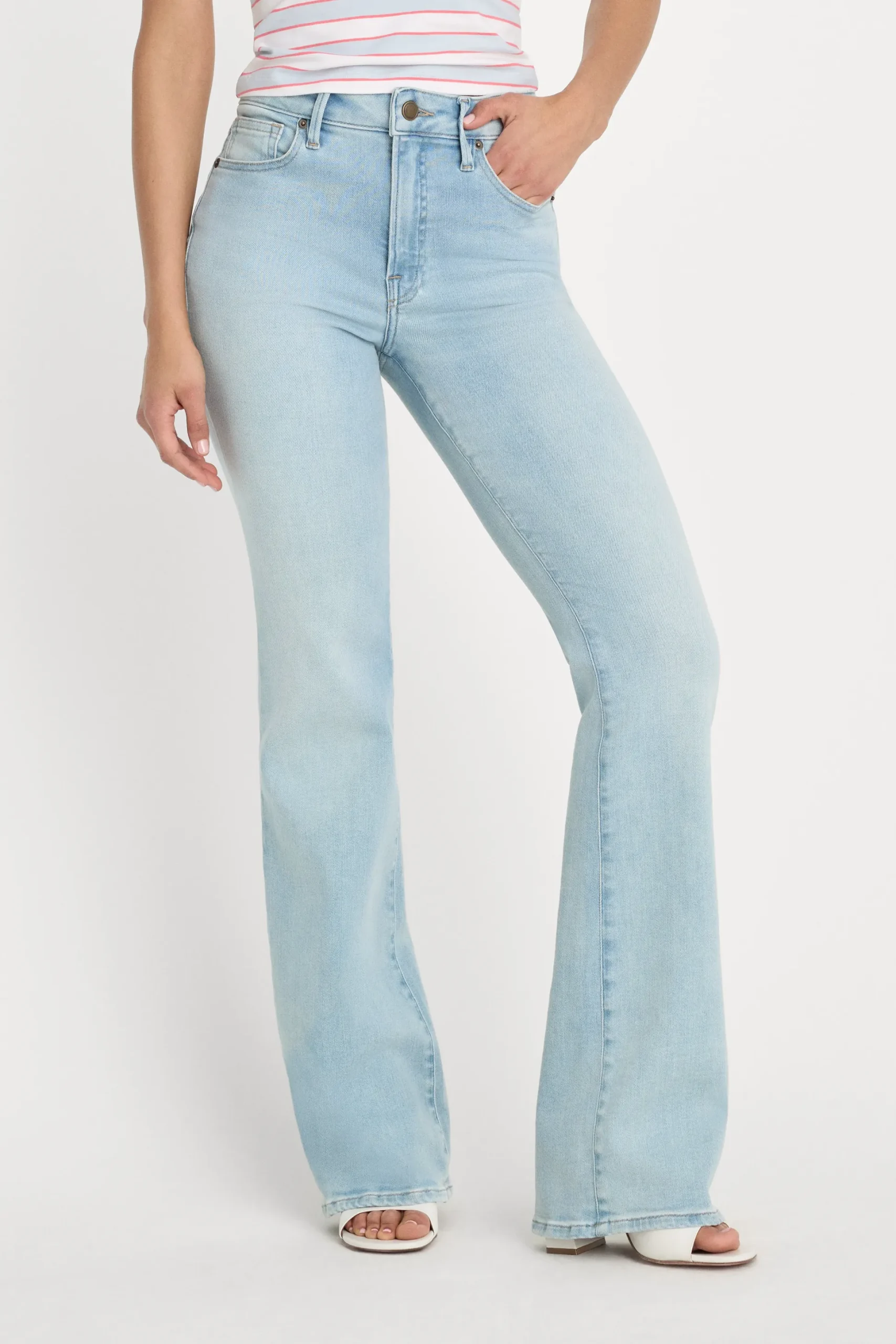 soft tech good classic bootcut jeans