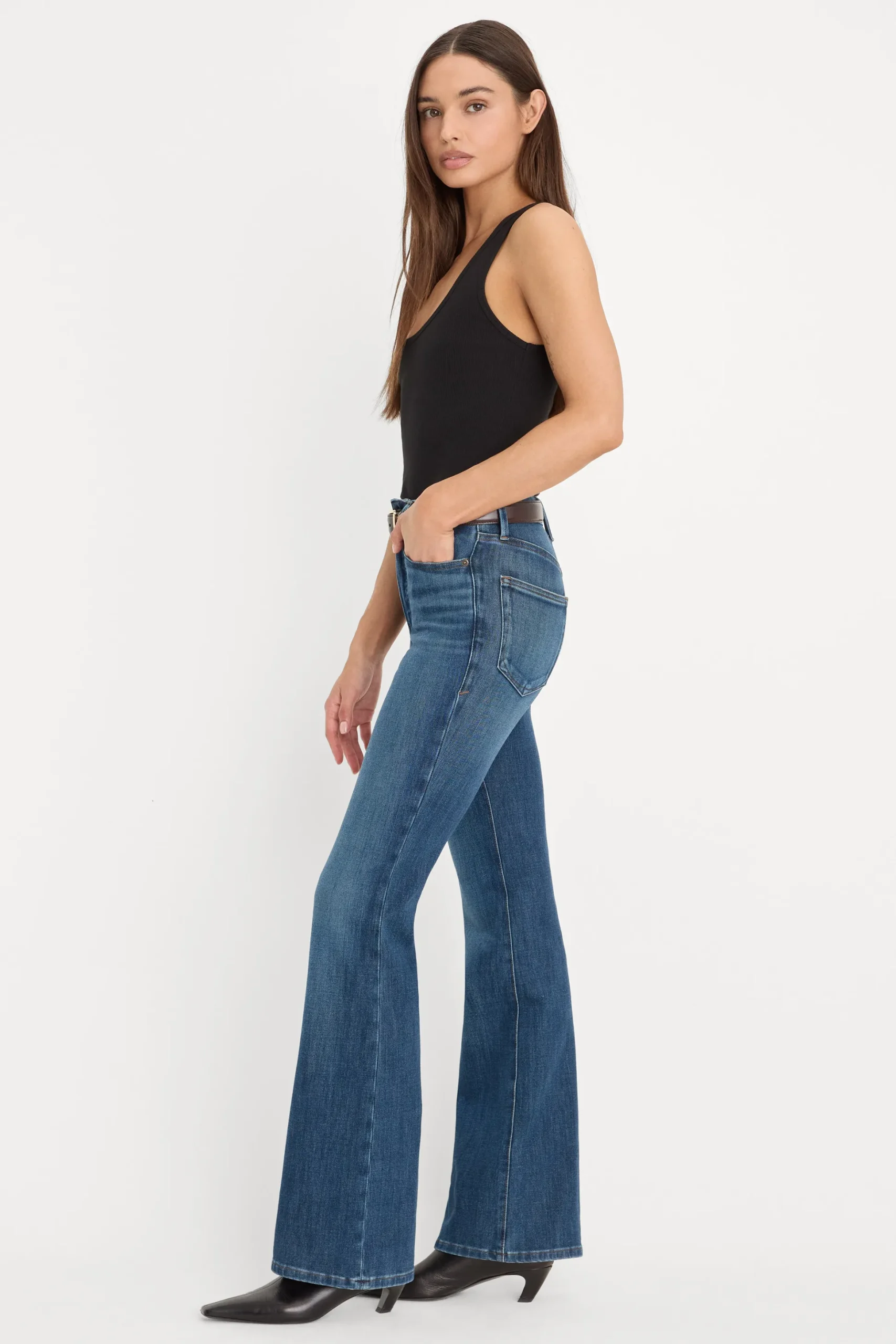 soft tech good classic bootcut jeans