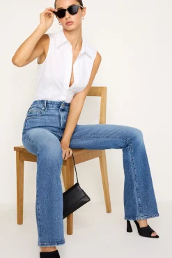 soft tech good classic bootcut jeans