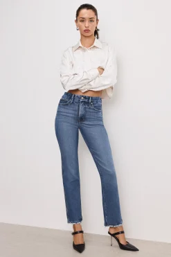 soft tech good curve straight jeans
