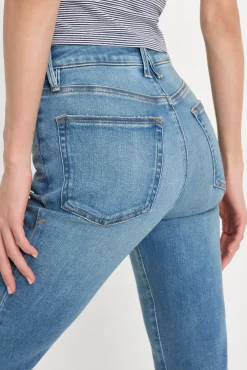 soft tech good legs crop mini boot jeans