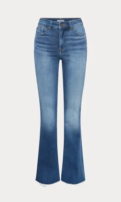 soft tech good legs flare jeans