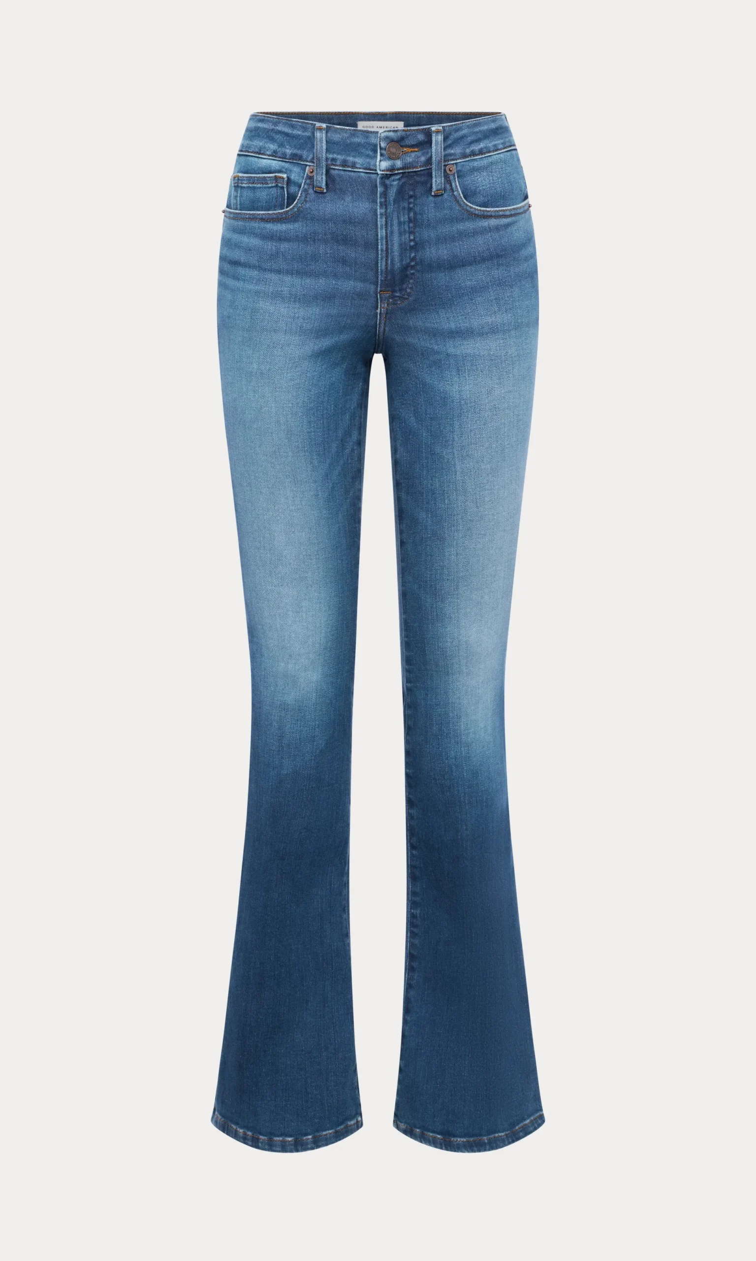 soft tech good legs flare jeans