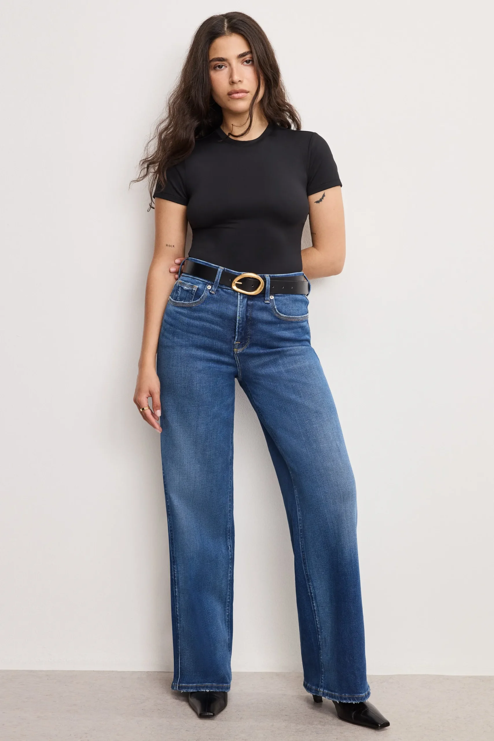 soft tech good petite skate wide jeans