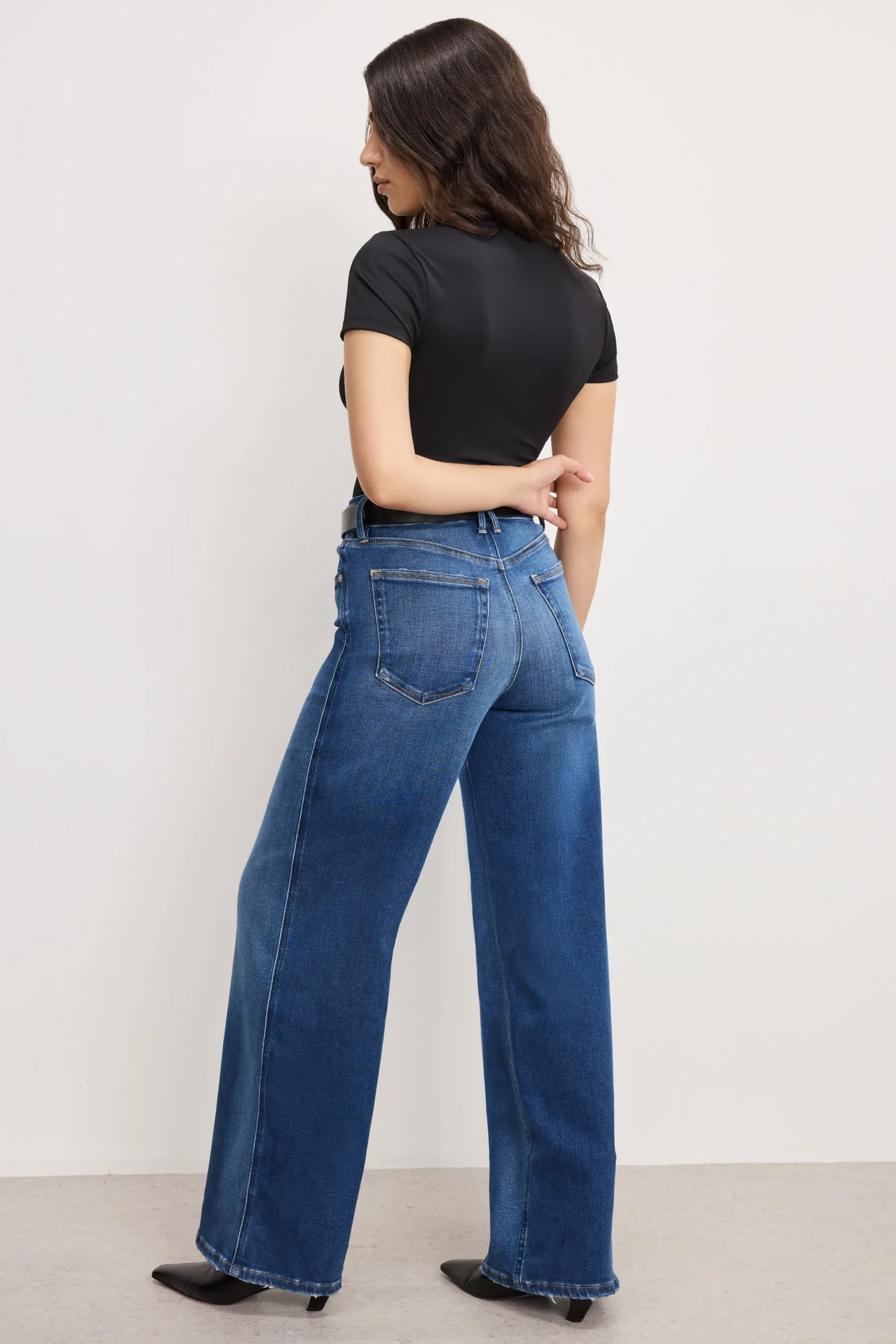 soft tech good petite skate wide jeans
