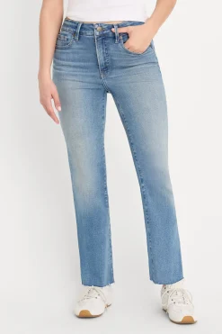 soft tech good petite straight jeans