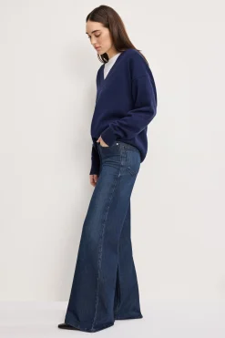 soft tech good waist palazzo jeans
