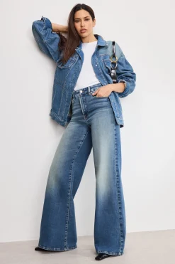 soft tech good waist palazzo jeans