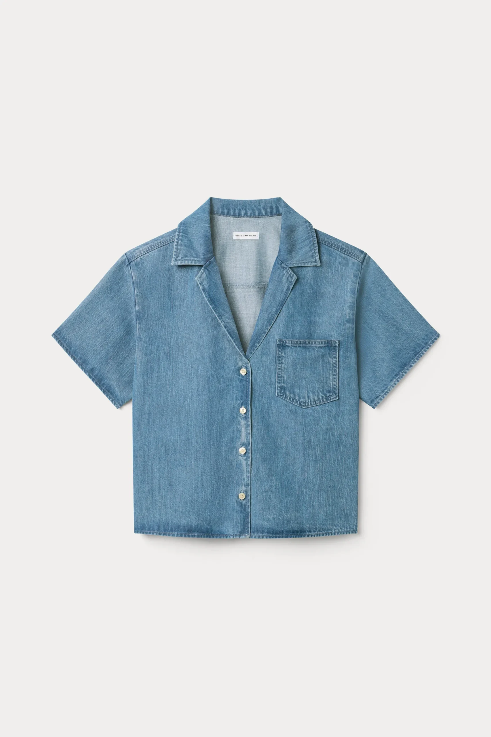 the denim camp shirt