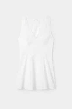 the eyelet mini dress