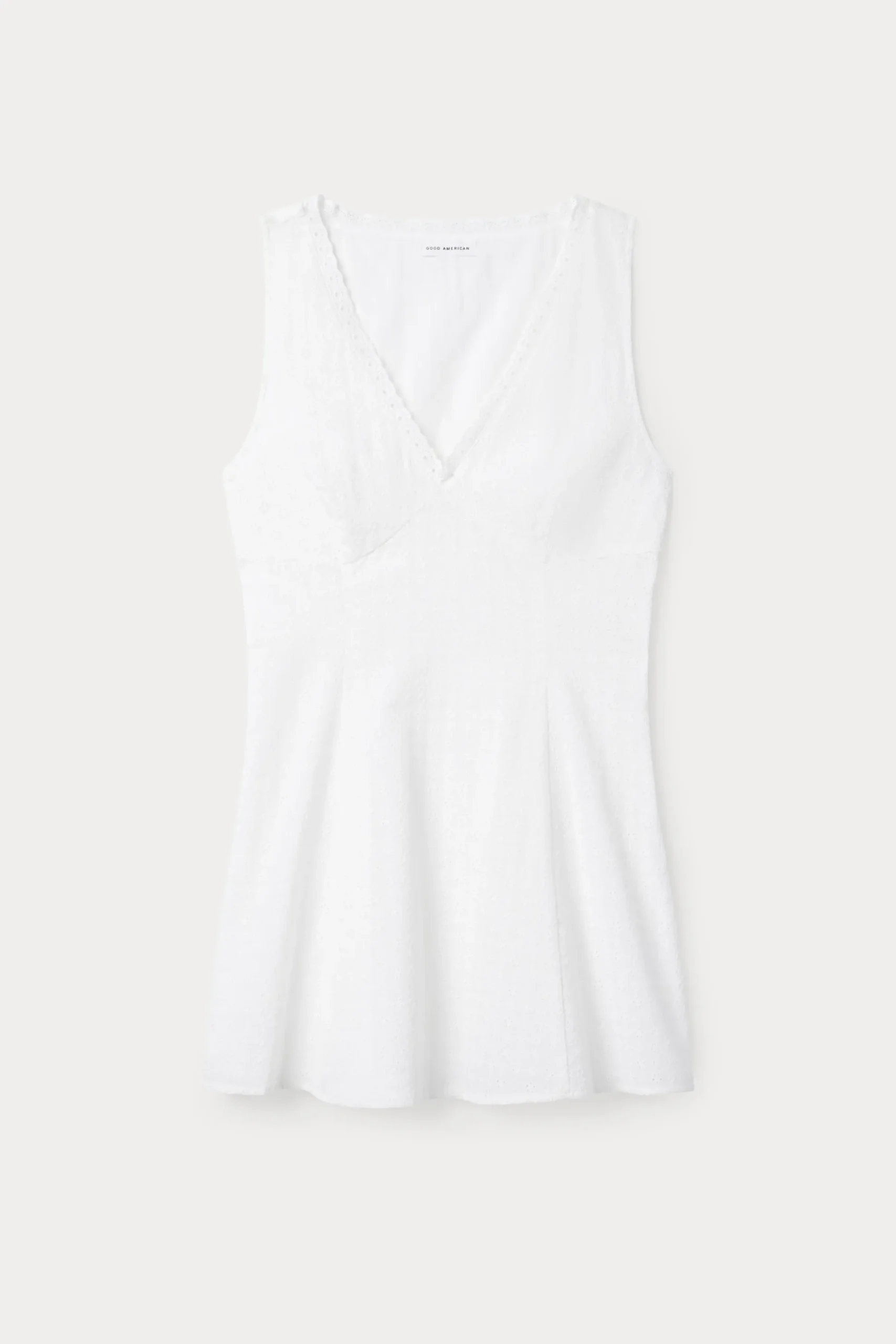 the eyelet mini dress