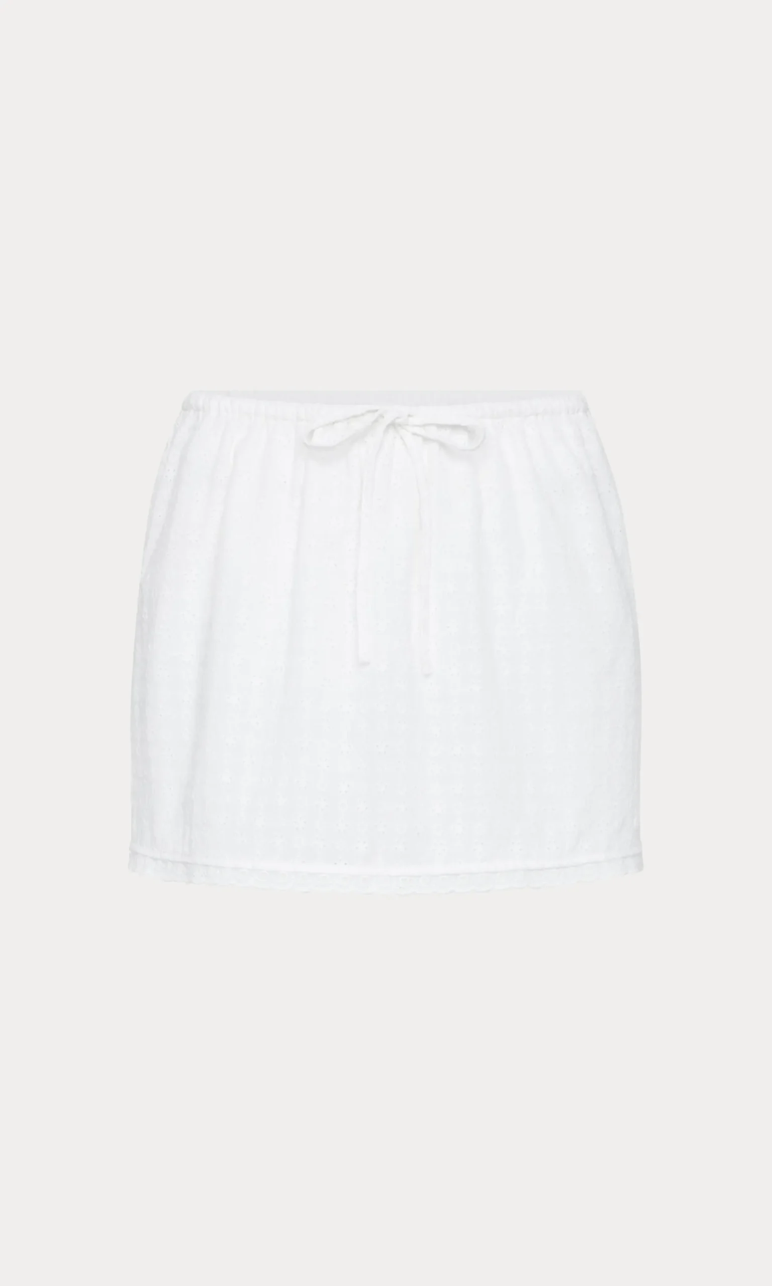 the eyelet skirt
