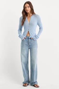 the open knit cardigan