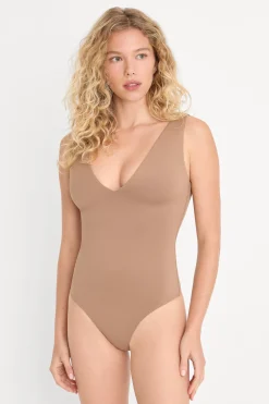 the sculpting deep v bodysuit