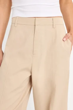 the seamed wide leg trouser