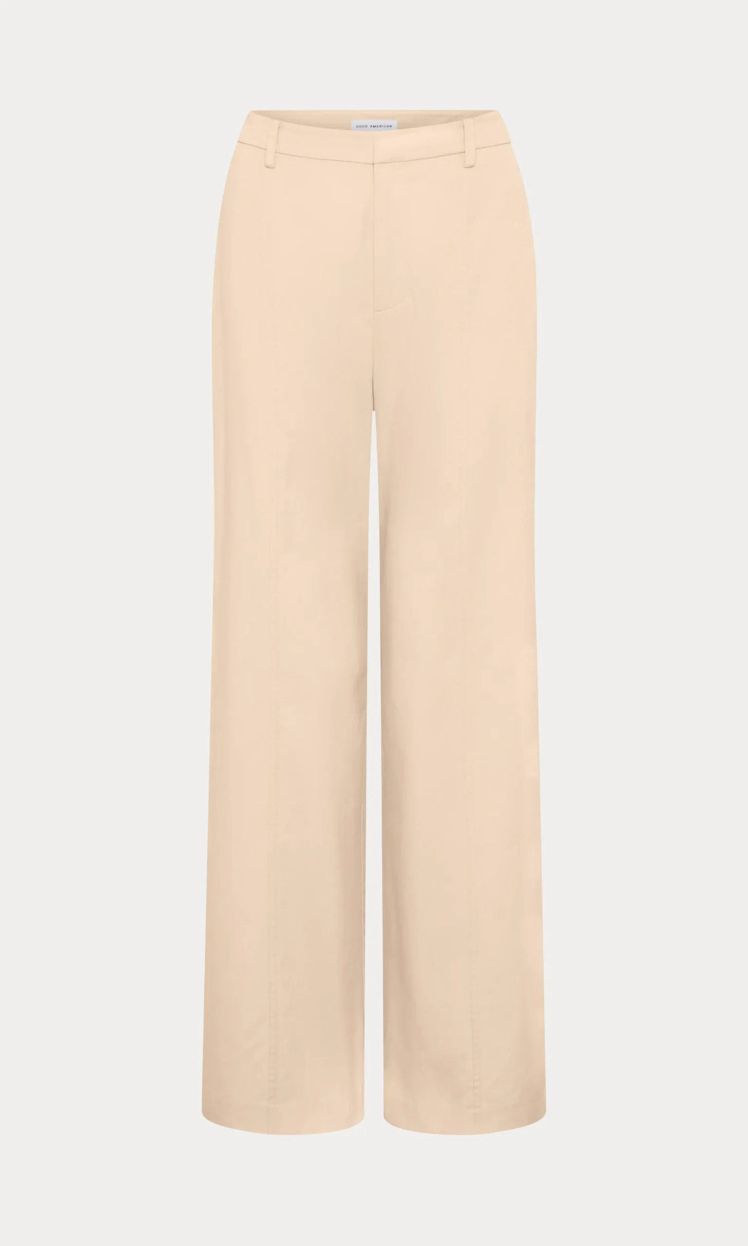 the seamed wide leg trouser