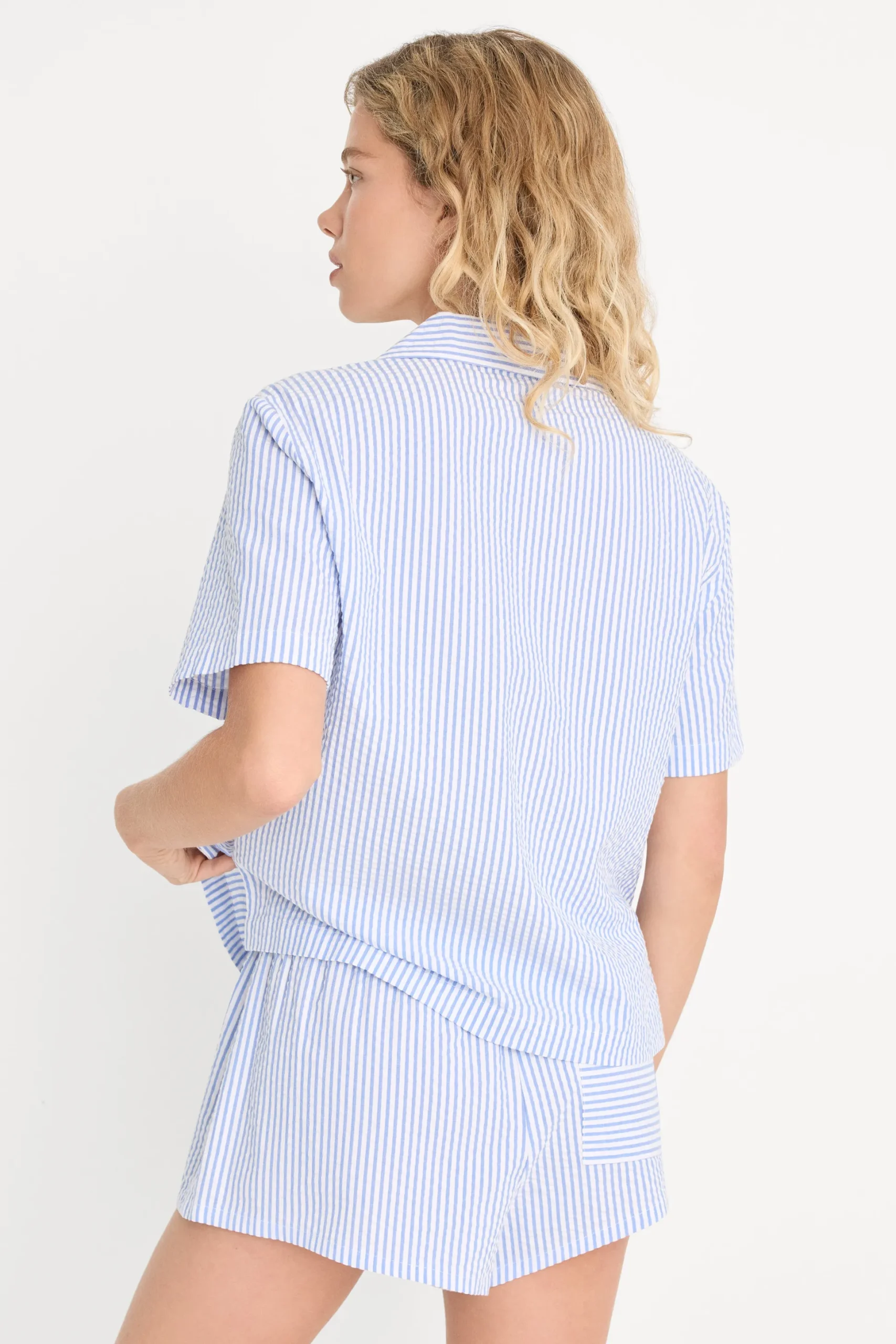 the seersucker camp shirt