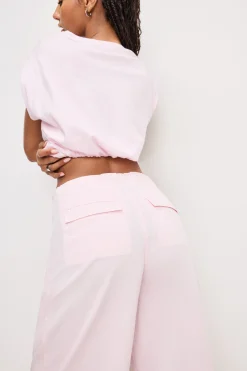 twill parachute pants