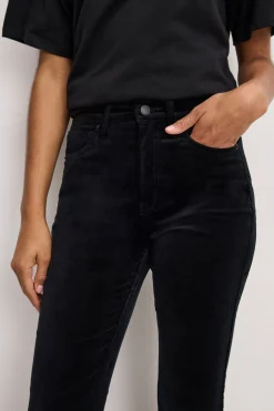 velvet good high rise kick flare pants