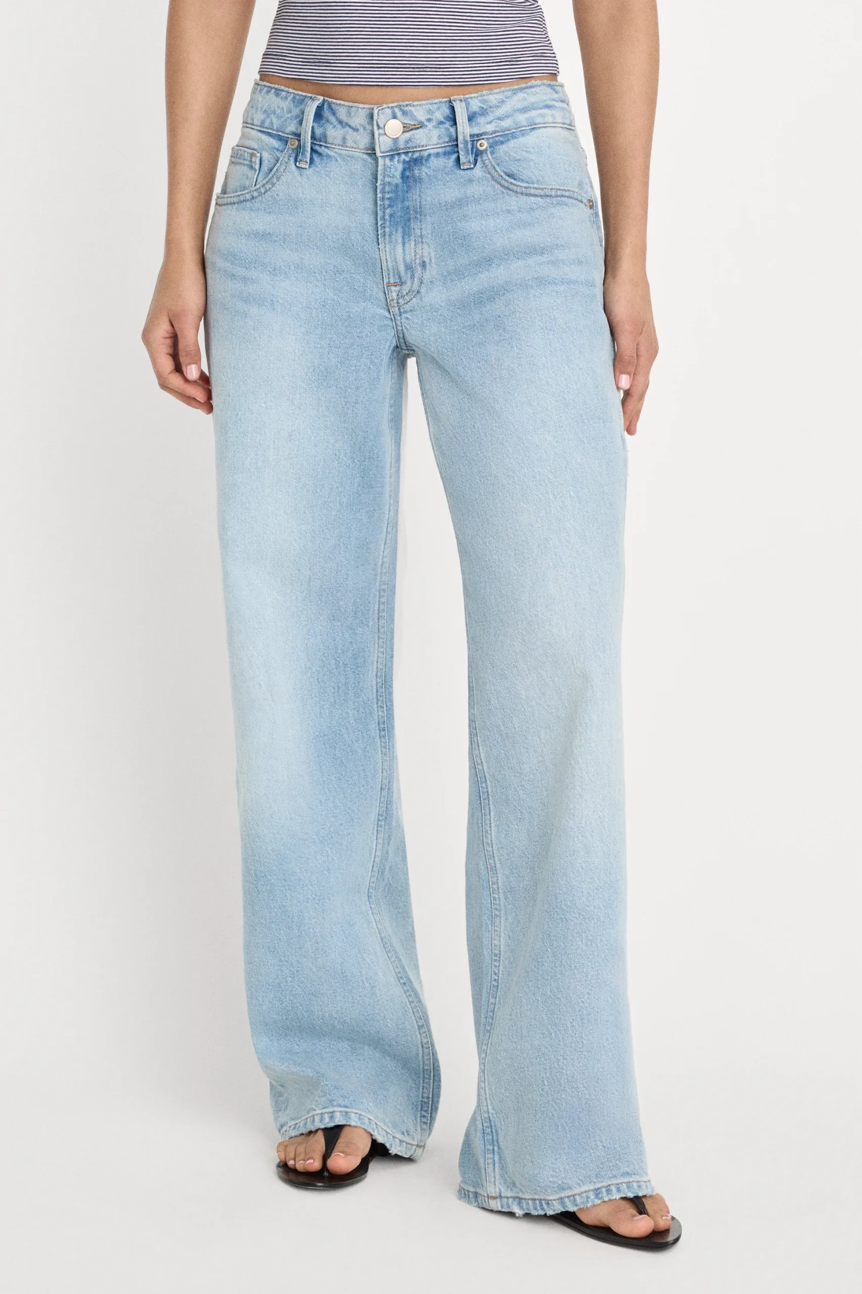 vintage low loose jeans