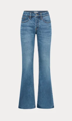 vintage low relaxed flare jeans