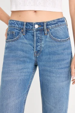 vintage low relaxed flare jeans