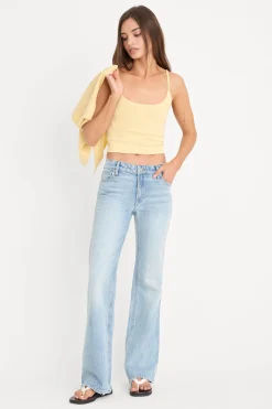 vintage low rise bootcut jeans