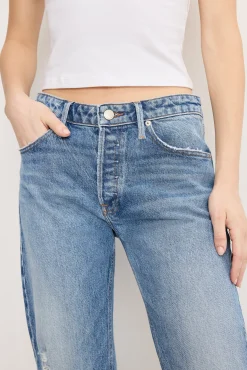 vintage straight ankle jeans