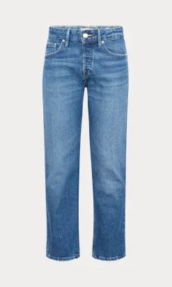 vintage straight ankle jeans