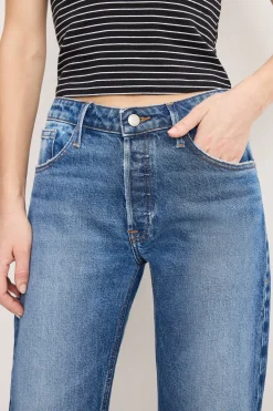vintage straight ankle jeans