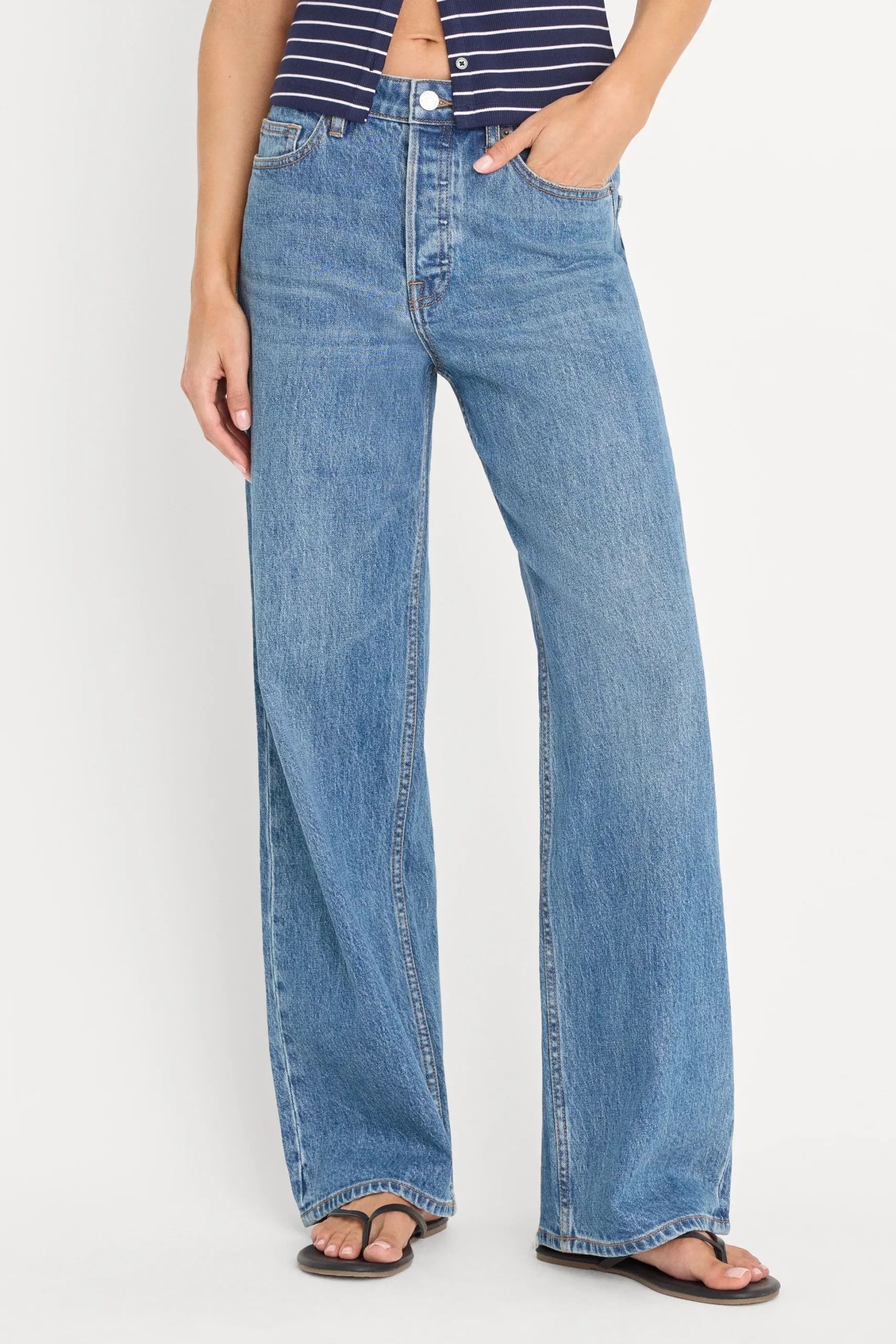 vintage wide jeans