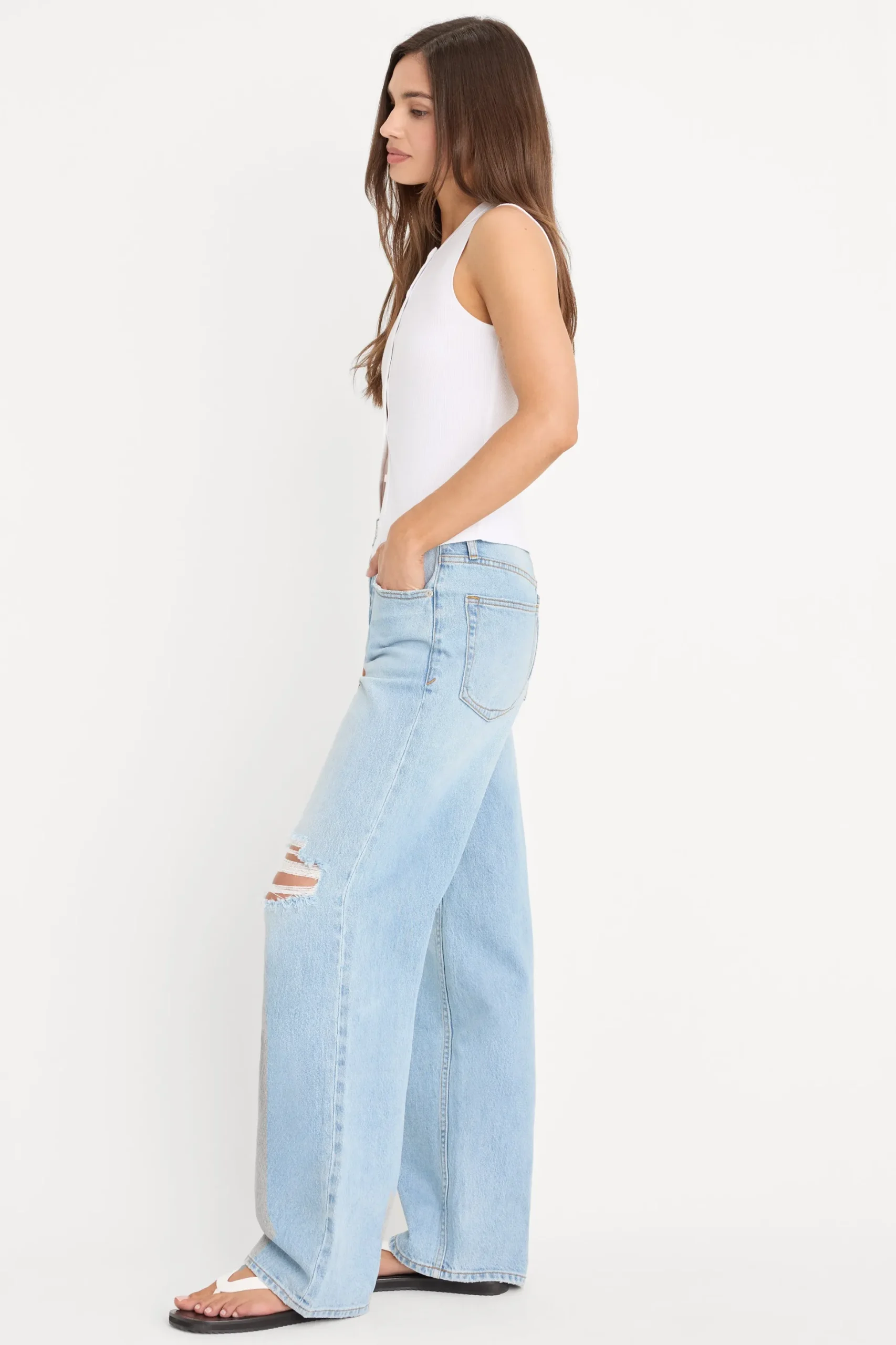 vintage wide jeans
