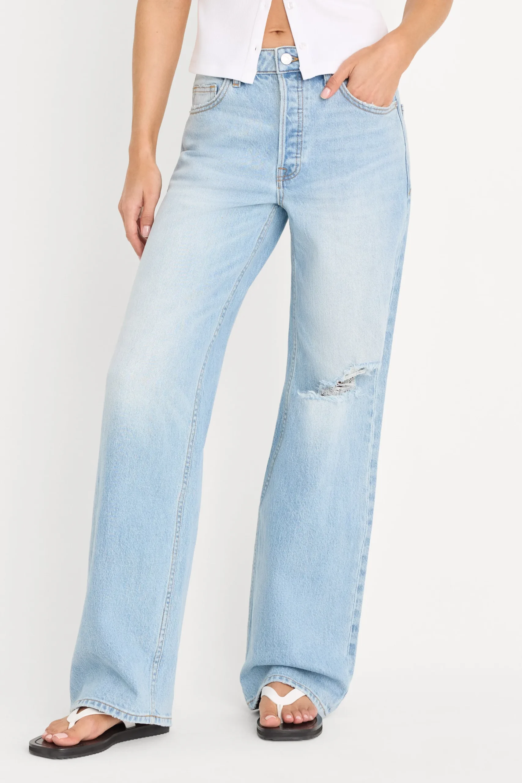 vintage wide jeans