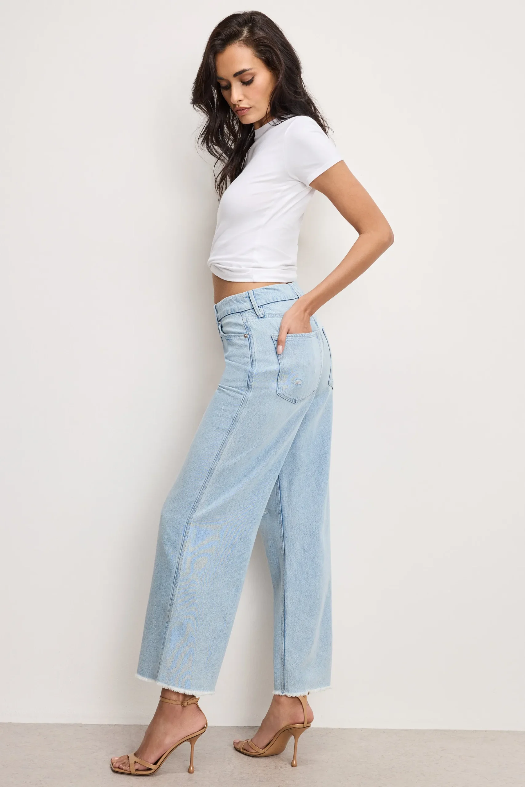 weightless good skate wide cropped jeans