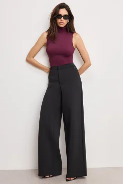 weightless mock neck bodysuit