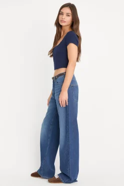 weightless wide jeans